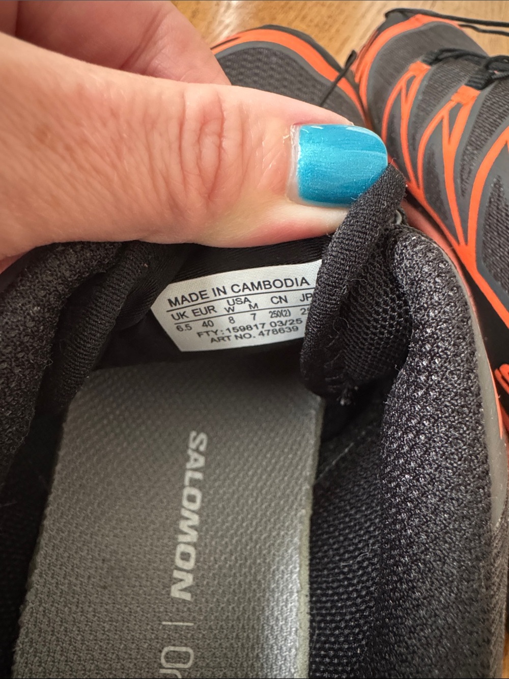 Salomon unisex XT6 sneakers - Picture 6 of 8